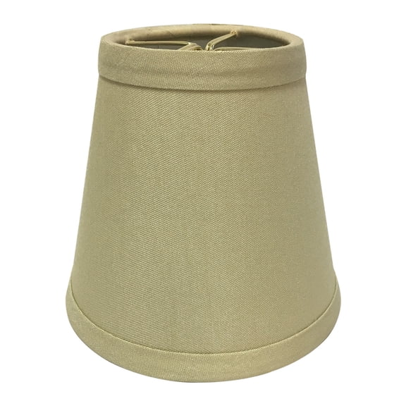 Royal Designs, Inc. Hardback Empire Chandelier Basic Shade CS-984-5AGL, Antique Gold, 3 x 5 x 4.5