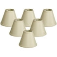 thumbnail image 1 of Royal Designs, Inc. Hardback Empire Chandelier Basic Shade CS-993-6BG-6, Beige, 3 x 6 x 4.5, Pack of 6, 1 of 2