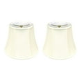 thumbnail image 1 of Royal Designs, Inc. Modified Bell Lamp Shade, BSO-708-14LNEG-2, 9 x 14 x 10.5, Linen Eggshell, Set of 2, 1 of 2