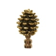 thumbnail image 1 of Royal Designs, Inc. Pine Cone Design Finial for Lamp Shade, F-5064PB-1, Polished Brass, Single, 1 of 4