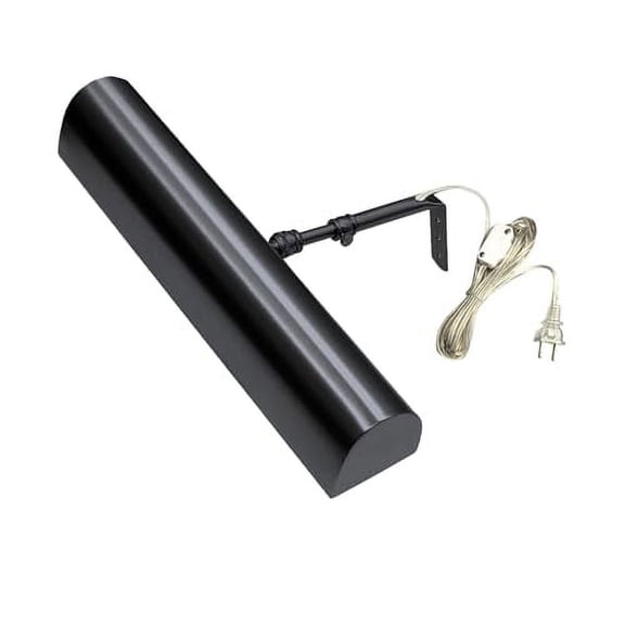 Royal Designs, Inc. Plugin Dimmable LED Picture Light, PLP-2014-14-BLK, Black, 14.75 inch