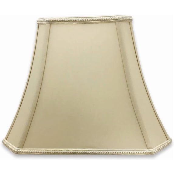 Royal Designs, Inc. Rectangle Cut Corner Designer Shade, Beige, 8 x 16 x 12, DSO-68-16BG