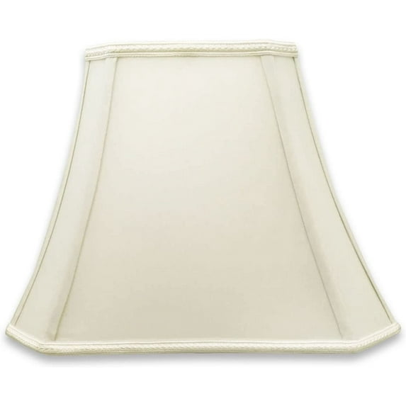 Royal Designs, Inc. Rectangle Cut Corner Designer Shade, White, 8 x 16 x 12, DSO-68-16WH