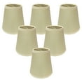 thumbnail image 1 of Royal Designs, Inc. Round Parchment Empire Chandelier Basic Shade CS-951-6EG/P-6, Eggshell, 4 x 6 x 5.5, Pack of 6, 1 of 5