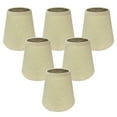thumbnail image 1 of Royal Designs, Inc. Round Parchment Empire Chandelier Basic Shade CS-953-5BG/P-6, Beige, 3 x 5 x 4.5, Pack of 6, 1 of 5