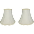 thumbnail image 1 of Royal Designs, Inc. Scalloped Bell Designer Lamp Shade, DSO-83-12EG-2 , 6.5 x 12 x 10.25, Eggshell, Pack of 2, 1 of 2
