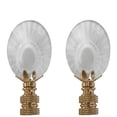 thumbnail image 1 of Royal Designs, Inc. Simple Balloon Design Lamp Finial, F-2025L-PB-2, Polished Brass, Pack of 2, 1 of 5