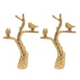 thumbnail image 1 of Royal Designs, Inc. Small Birds in Tree 3 Inch Lamp Finial for Lamp Shade, F-5029PB-2, Antique Brass, Pack of 2, 1 of 1