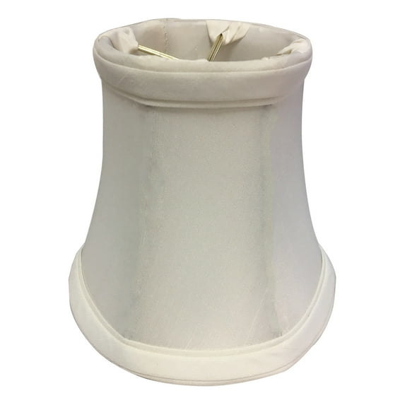 Royal Designs, Inc. True Bell Clip On Chandelier Shade CS-201WH, White, 3 x 5 x 4.5