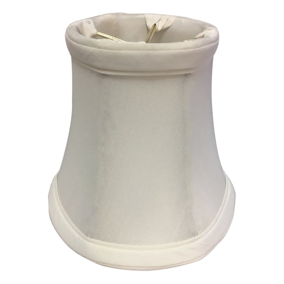 Royal Designs, Inc. True Bell Clip On Chandelier Shade CS-201WH, White, 3 x 5 x 4.5