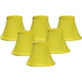 thumbnail image 1 of Royal Designs, Inc. True Bell Clip On Chandelier Shade CS-201YEL-6, Yellow, 3 x 5 x 4.5, Pack of 6, 1 of 4