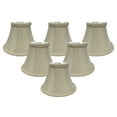 thumbnail image 1 of Royal Designs, Inc. True Bell Clip On Chandelier Shade CS-202BG-6, Beige, 3 x 6 x 4.25, Pack of 6, 1 of 5