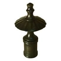 Royal Designs, Inc. Umbrella Lamp Finial for Lamp Shade, F-101AB, Antique Brass, Single