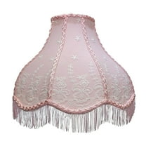 Royal Designs, Inc. Victorian Scalloped Lamp Shade, VS-1001-11PNK, 3.5 x 11 x 9, Pink
