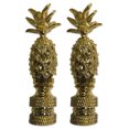 thumbnail image 1 of Royal Designs, Inc. Vintage Pineapple Lamp Finial for Lamp Shade, F-5026PB-2, Polished Brass, Pack of 2, 1 of 4