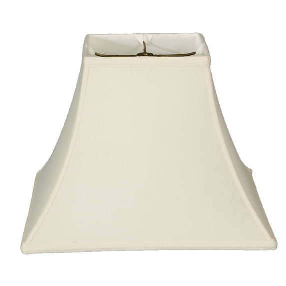 Royal Designs Square Bell Basic Lamp Shade - White - 5 x 10 x 9