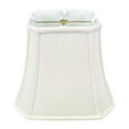 thumbnail image 1 of Royal Designs Square Cut Corner Bell Lamp Shade, White, 7.5" x 12" x 10.25", 1 of 2