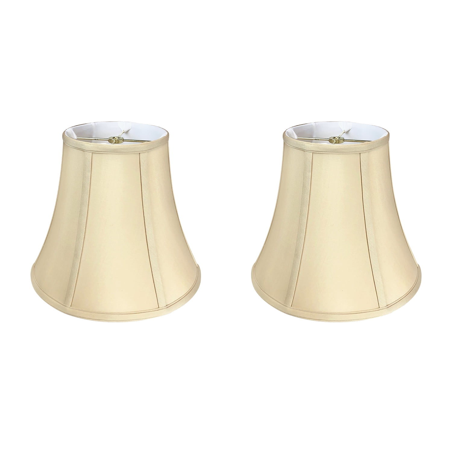 Beige True Bell Lamp Shade Set, 8" x 7" x 4"
