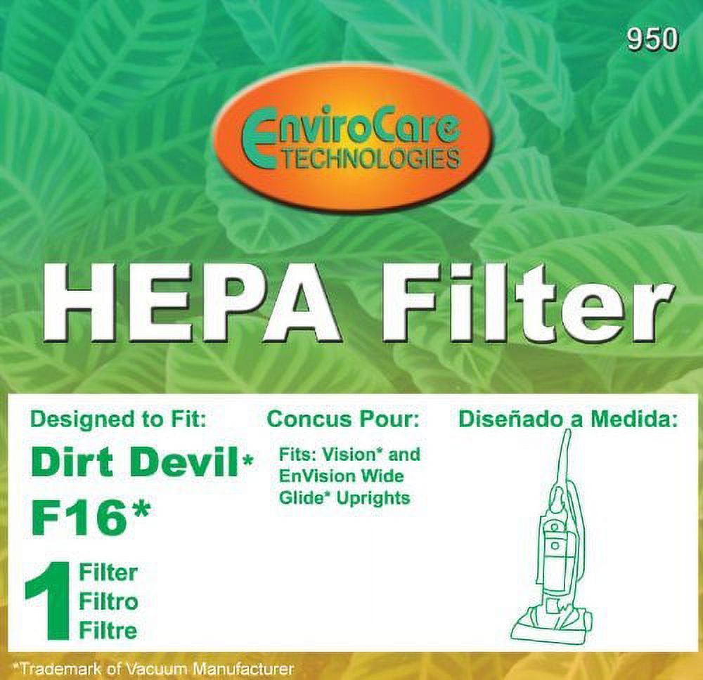 Royal Dirt Devil Filter, F16 Vision Wide Glide 086710 by Royal Dirt