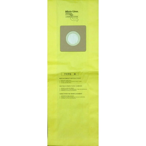 Royal Dirt Devil Type B Micro Allergen Vacuum Cleaner Bags by DVC Made in USA [ 12 Bags ]