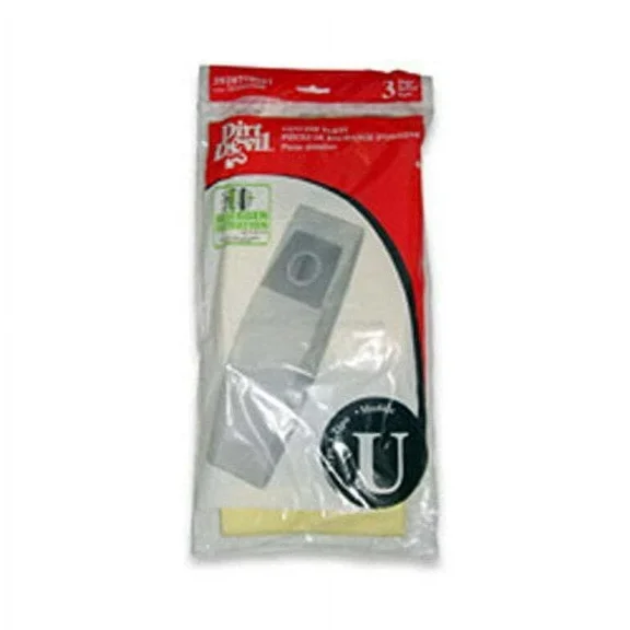 Royal Dirt Devil U Micro Vacuum Bags, 3-Pack