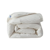 Royal Elite- Down Comforter with 240TC Oeko Tex Pure Cotton Shell- Made in Canada Down Duvet Insert, Queen