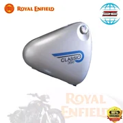 Calaret Global Genuine Tool Box Electrical W/H Sticker-Dark Silver for Royal Enfield Classic 350 850098