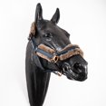 thumbnail image 1 of Royal Equestrian Fur Halter Croco Navy Full, 1 of 4
