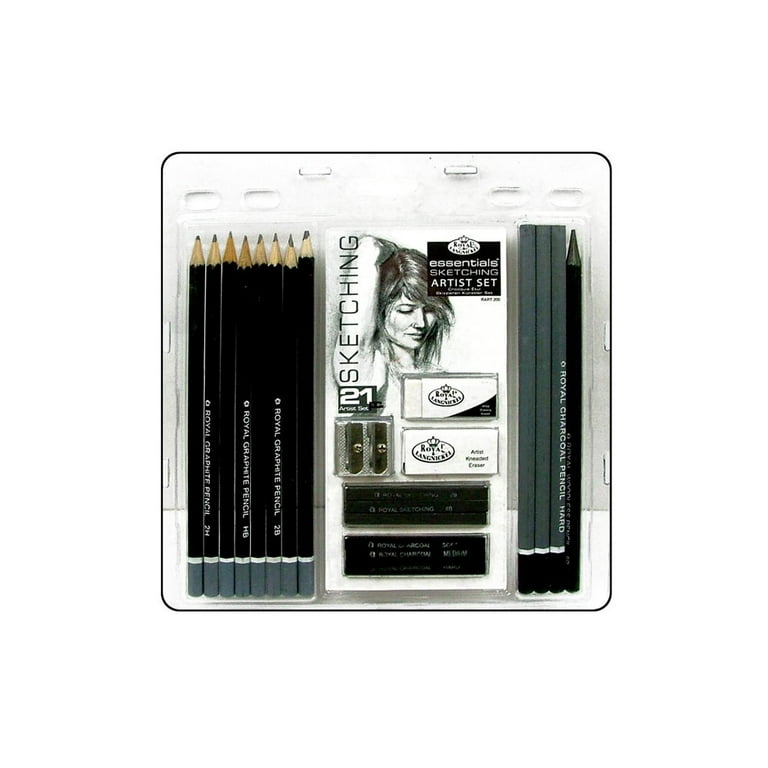 Royal & Langnickel Essentials Sketching Beginners Art Set, 66pc