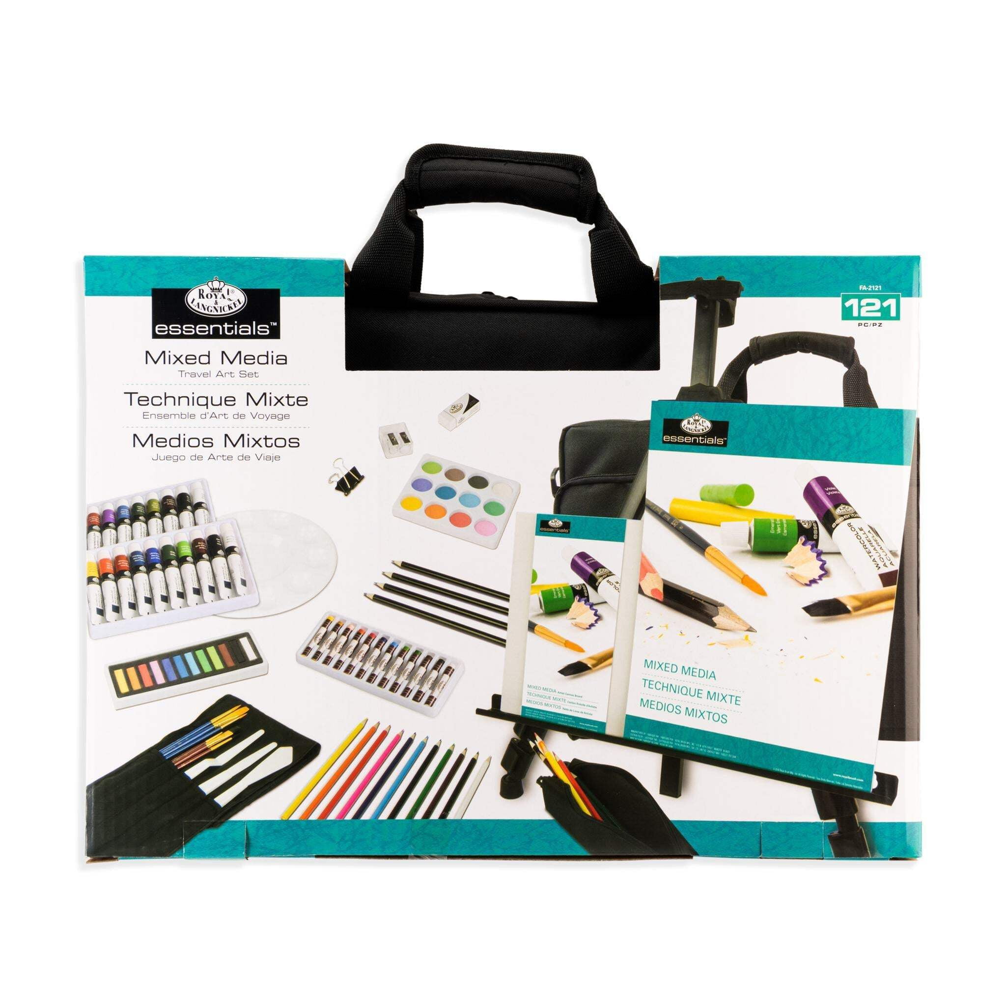 Royal & Langnickel Essential Travel Art Set Mixed Media