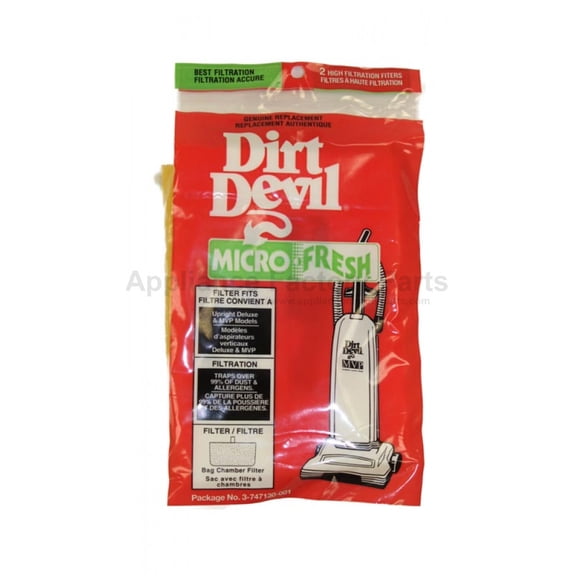 Royal FILTER MICROFRESH UPRIGHTS 2PK 747130