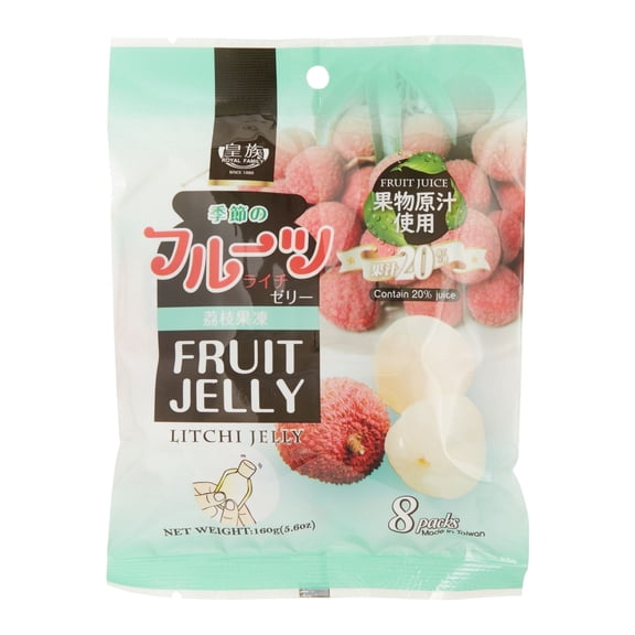 Royal Family Lychee Fruit Jelly Candy 5.6 oz. 2ea