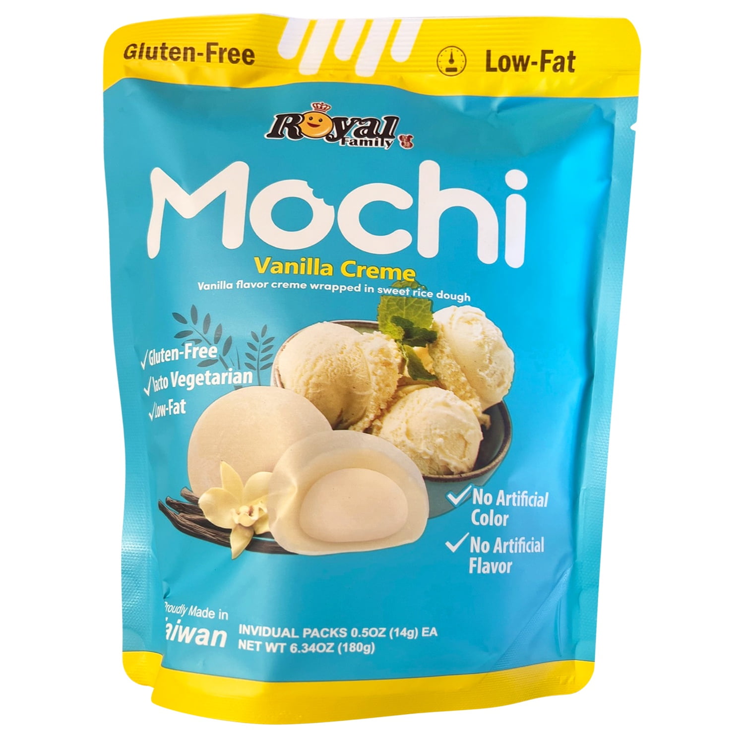 Royal Family Vanilla Mochi, 6.34 oz - Walmart.com