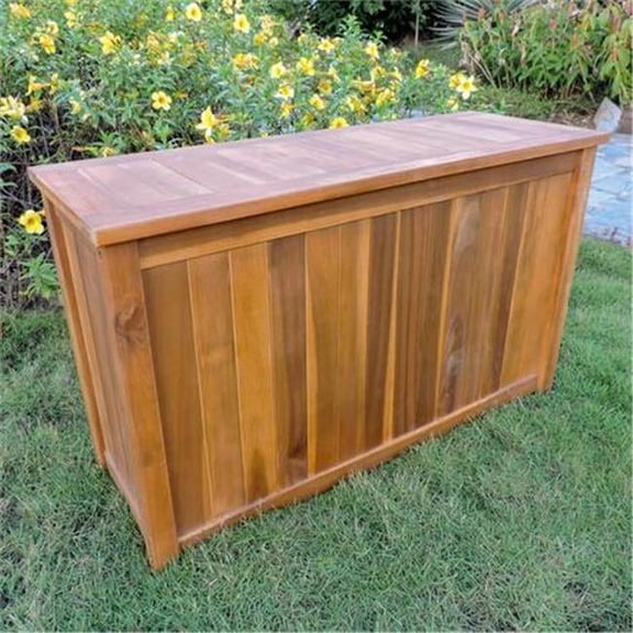 Royal Fiji Acacia Rectangular Storage Trunk, Stain