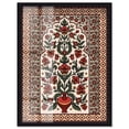 thumbnail image 1 of Royal Floral Mat Shadowbox Print Oriental Wall Decor by Art Remedy, Black Frame, 24 x 30, 1 of 7