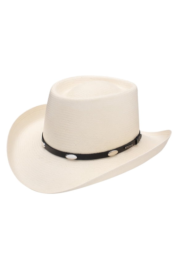 10X Royal Flush Straw Cowboy Hat US, Numeric, 7 1/4, Natural
