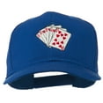 thumbnail image 1 of Royal Flush Embroidered Cotton Twill Cap - Royal OSFM, 1 of 5