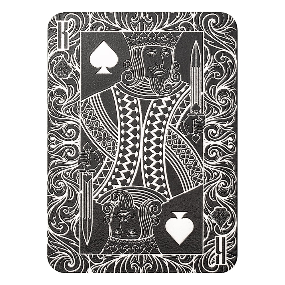 PAMP Royal Flush King of Spades 1 oz Silver Shaped