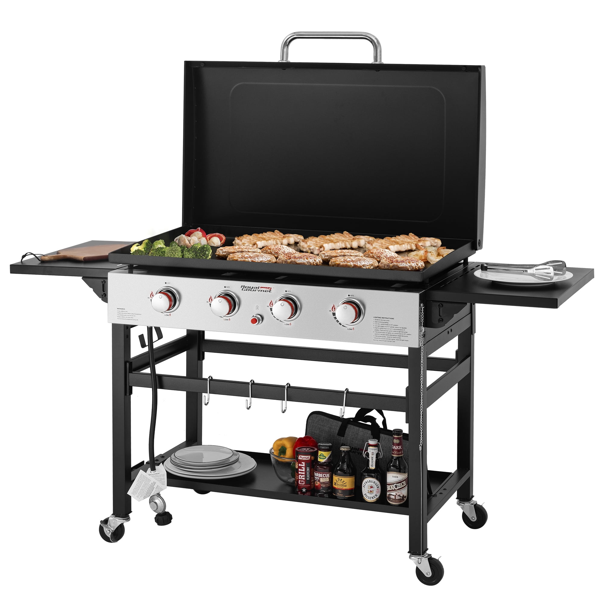 Royal Gourmet Flat Top Grill Propane Propane Grill Royal Gourmet