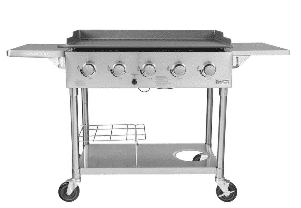 Royal Gourmet GB5000S Regal 5-Burner 65,000-BTU Propane Gas Grill Griddle, 36’’L, Outdoor Cooking, Tailgating - image 1 of 6