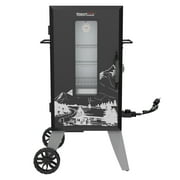 Royal Gourmet SE2806 28-inch Analog Electric Smoker with 3 Chrome-plated Smoking Racks,Adjustable Temperature Control, Black