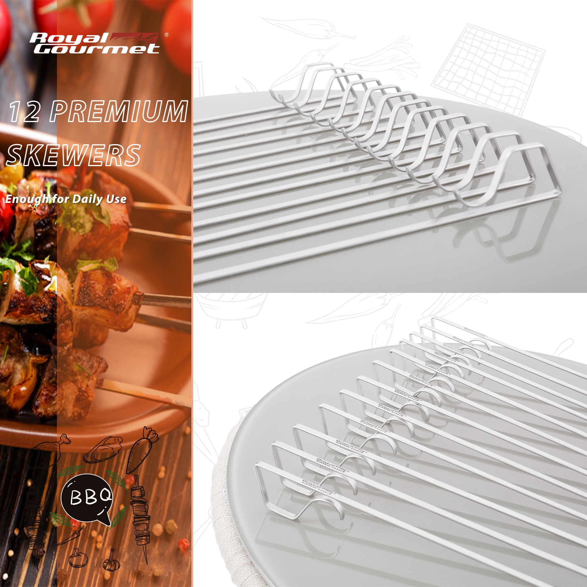 Skewer and Shish Kebab