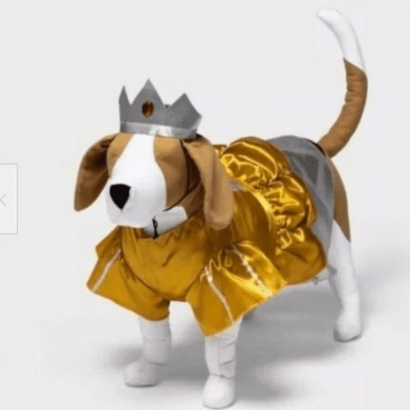 Royal Gown and Crown Dog Costume Set - S - Hyde & EEK! Boutique