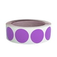 thumbnail image 1 of Royal Green 1.25 inch Round Stickers Dots 30mm Permanent Labels in Pastel Purple - 1000 Pack, 1 of 7