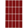 thumbnail image 1 of Royal Green 1.57 inch x 0.75 inch Rectangular Labels Stickers Sheets in Red Velvet (40mm x 19mm) - 300 Pack, 1 of 7