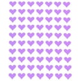 thumbnail image 1 of Royal Green 13MM (1/2 Inch) Pastel Purple Heart Shaped Stickers Valentine Stickers for Party Favors - 1050 Pack, 1 of 9