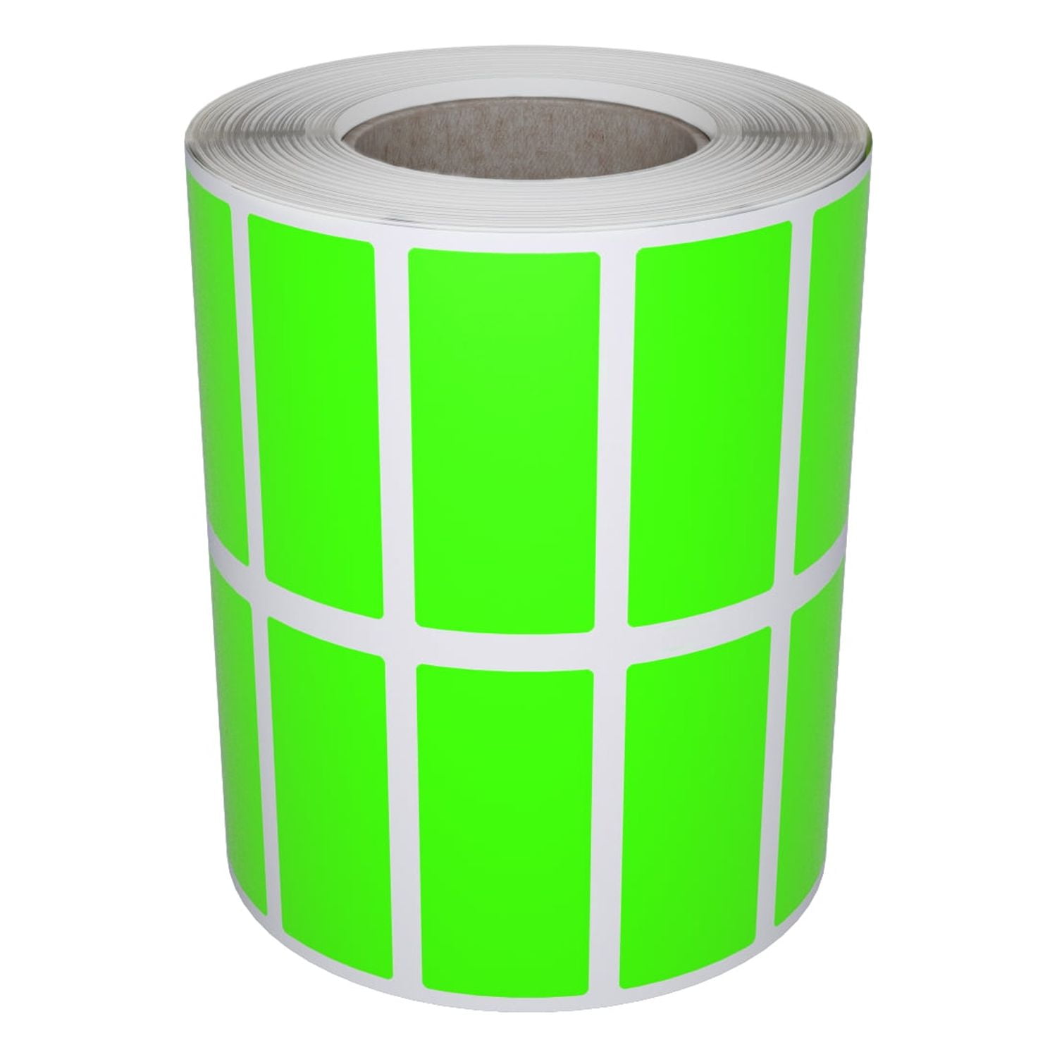 Royal Green Price Tag Stickers 25mmx10mm Label Sticker Small Rolls