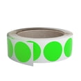 thumbnail image 1 of Royal Green 38mm 1.5 inch Neon Green Color Coding Labels in Rolls - 600 Pack, 1 of 7