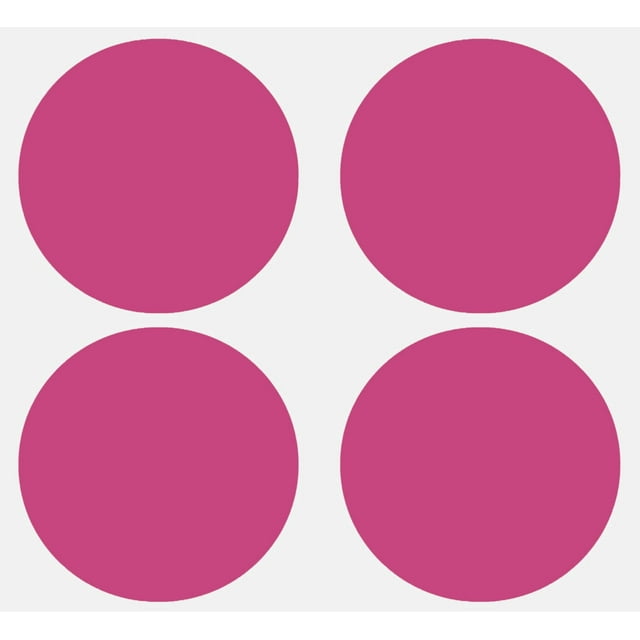 Royal Green 7.5CM (3 Inch) Storage Label Stickers in Pink Great for Inventory and Labeling - 40 Pack