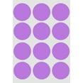 thumbnail image 1 of Royal Green Blank Labels Round Dots Stickers  1.5 inch (38mm) Pastel Purple Sticker for All Purpose - 1200 Pack, 1 of 7